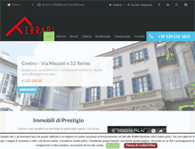 Tablet Screenshot of ferrari-immobili.com